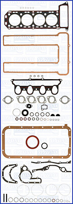Full engine rebuild gasket - engine, set