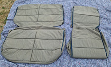 Land Rover Defender 110 / 130 pre 2007 60/40 split second row canvas seat covers