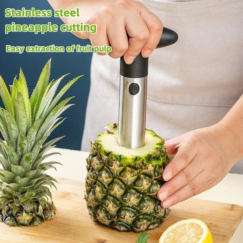 Pineapple peeler and - and, corer
