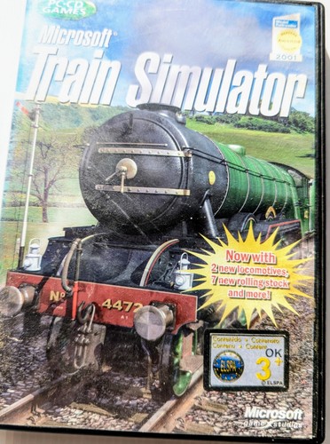 Microsoft train simulator game - train,