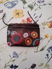 Brown Leather Zipped