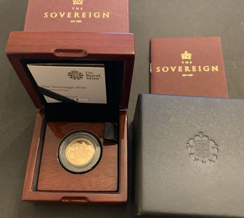 2018 proof full gold - proof, sovereign