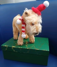 Rare Antique Plush Dog