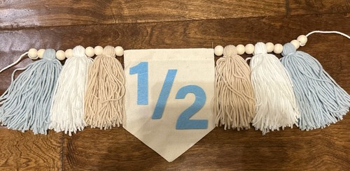 Blue tassels birthday - 1/2,