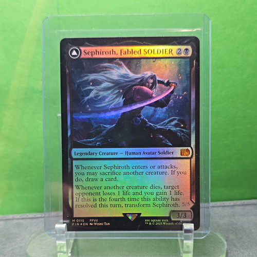 Sephiroth fabled soldier foil - sephiroth,,