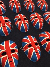 Union Jack Face Mask Sports Supporter VE Day Party Celebrations UK Wholesale
