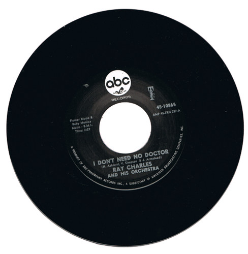 Ray charles don need no - ray, i