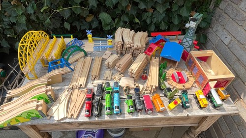 Brio wooden railway - wooden, thomas