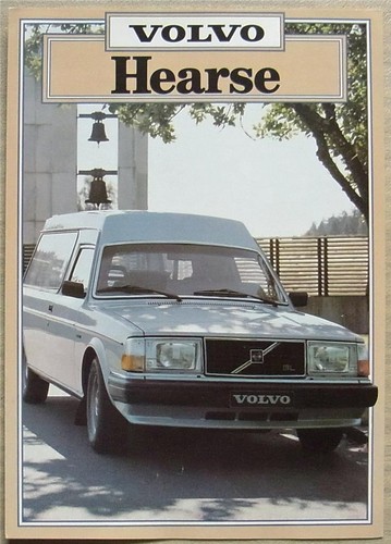 Volvo hearse 240 - series, car