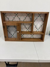 Vintage Wood Storage Cabinet