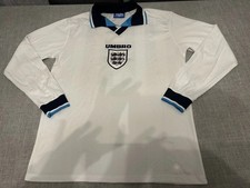 England Umbro 1996 Home No.8