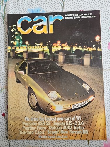 Car magazine pontiac fiero - car,