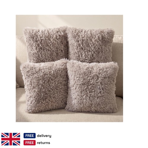 Mink shaggy cushion - shaggy, 4