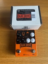 KEELEY D&M DRIVE - BOOST & OVERDRIVE PEDAL - DAN & MICK + POWER SUPPLY
