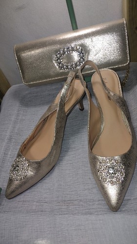 Roland cartier low heel - cartier, gold