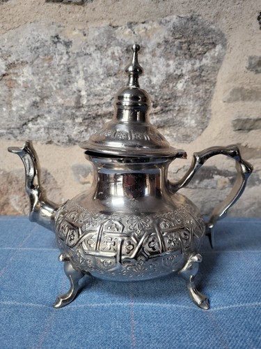 Silver plated moroccan - moroccan, tea