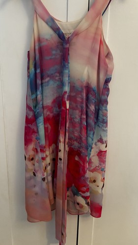 Coast floral short dress - floral,