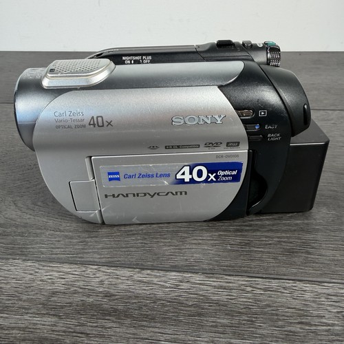 Sony handycam dcr - sony, dcr-dvd106e