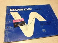 Honda CG125 CG 125 Parts List