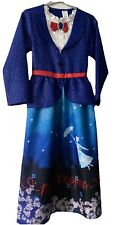 Official  Disney Mary Poppins Costume Fancy Dress Age 7-8 Years. UNWORN