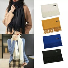 Winter Cashmere Scarf Stole Blanket Wrap scarves Soft Big Luxury Ladies