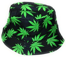 Retro print Bucket hat