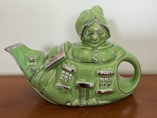 Lingard ‘Old Lady Who Lived In A Shoe’ Teapot. Lime Green