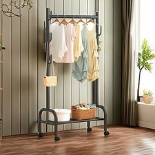 Clothing Rack on Wheels with