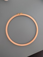 Hobbycraft Wooden Sewing Hoop 21.5cm Diameter For  Embroidery