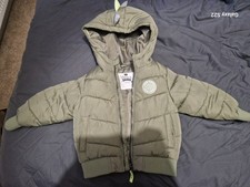 Dinosaur coat green - in,
