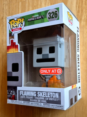 Funko pop minecraft - minecraft, flaming