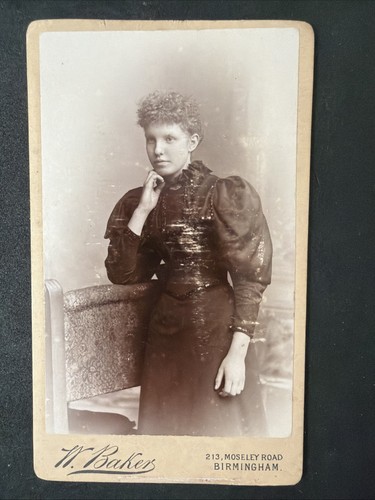 Cdv young lady baker - lady,