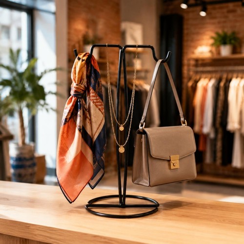 Shaped display stand - t-shaped,