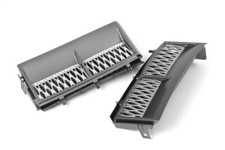 Range Rover Vogue L322 2003>2013 - Supercharged Vents Grey / Silver Mesh Upgrade