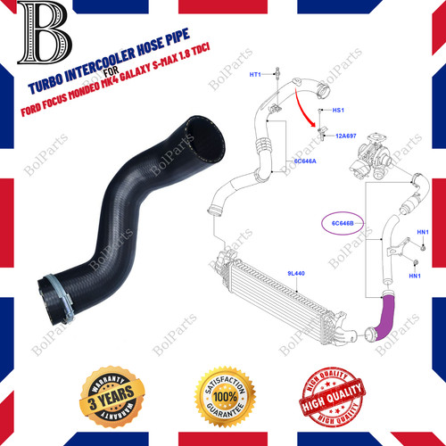 Turbo intercooler hose pipe - turbo,