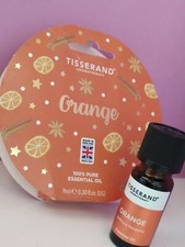 Tisserand Orange Organic Pure Essential Oil 9ml Frankincense Citronella Ginger