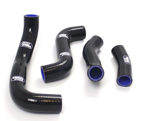 Black samco rad hoses fit - black,