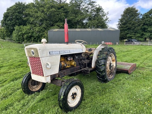 Vintage tractor and grass - vintage,