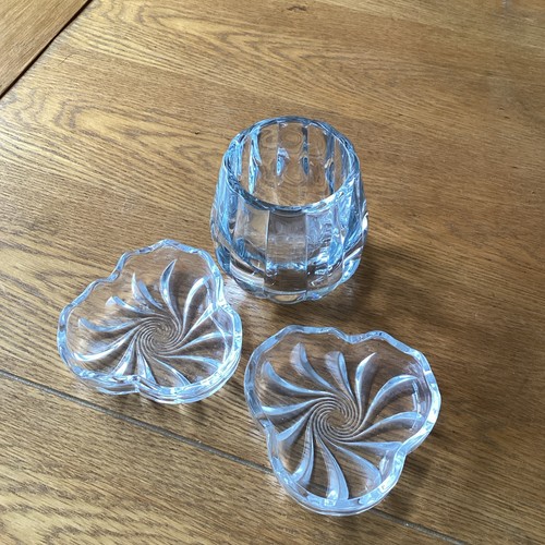 Two small glass - glass, decorative
