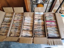  100 - 7" - 45 rpm Records