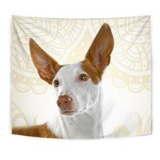 Ibizan Hound Print Tapestry-