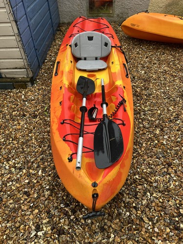 Ocean kayak frenzy - ocean,