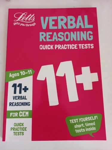 Letts verbal reasoning - reasoning, quick