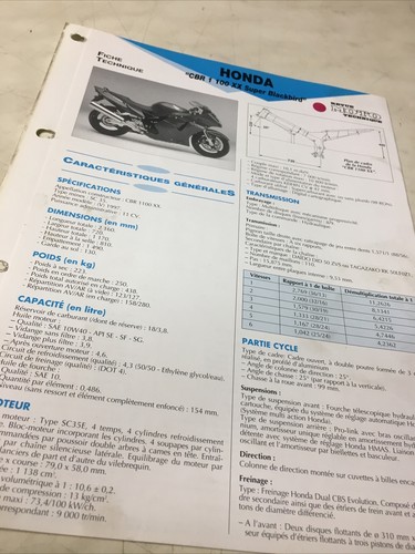 Honda cbr1100xx super - honda,