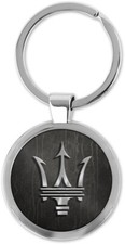 MASERATI CAR LOGO KEYRING /