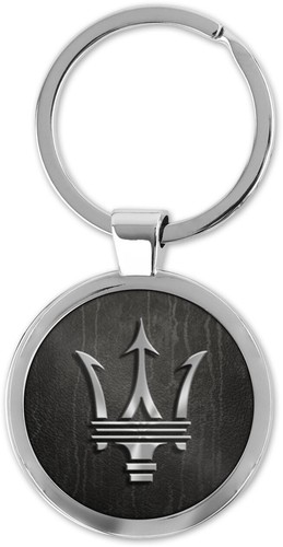 Maserati car logo keyring - maserati, /