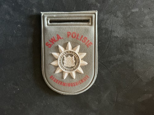 South african police - african,