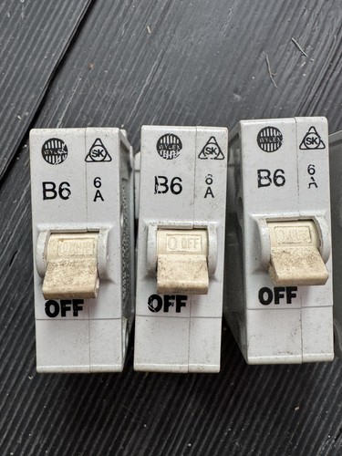 Wylex type push - 6a, push/plug-in