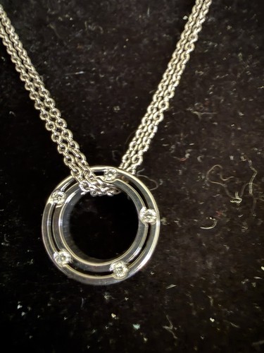Damiani side necklace 18 - d,