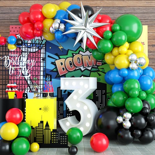 Black red yellow green balloon - yellow,